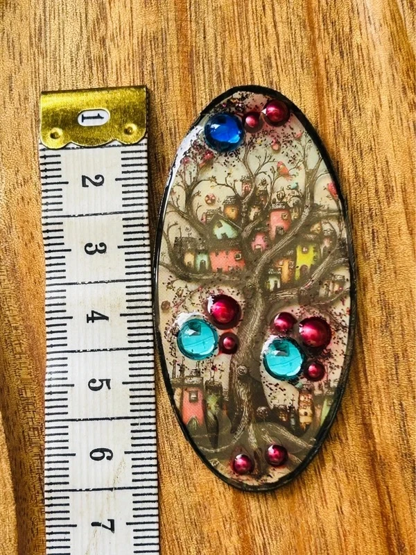 Cabochão ovalado Árvore da vida – photo 4